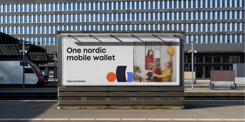 Visuell identitet for VippsMobilePay