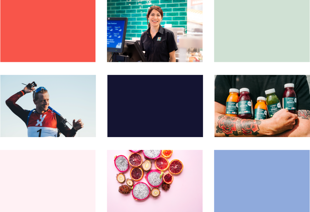 bilde av skisytter, bilde av frukt, bilde av smoothie