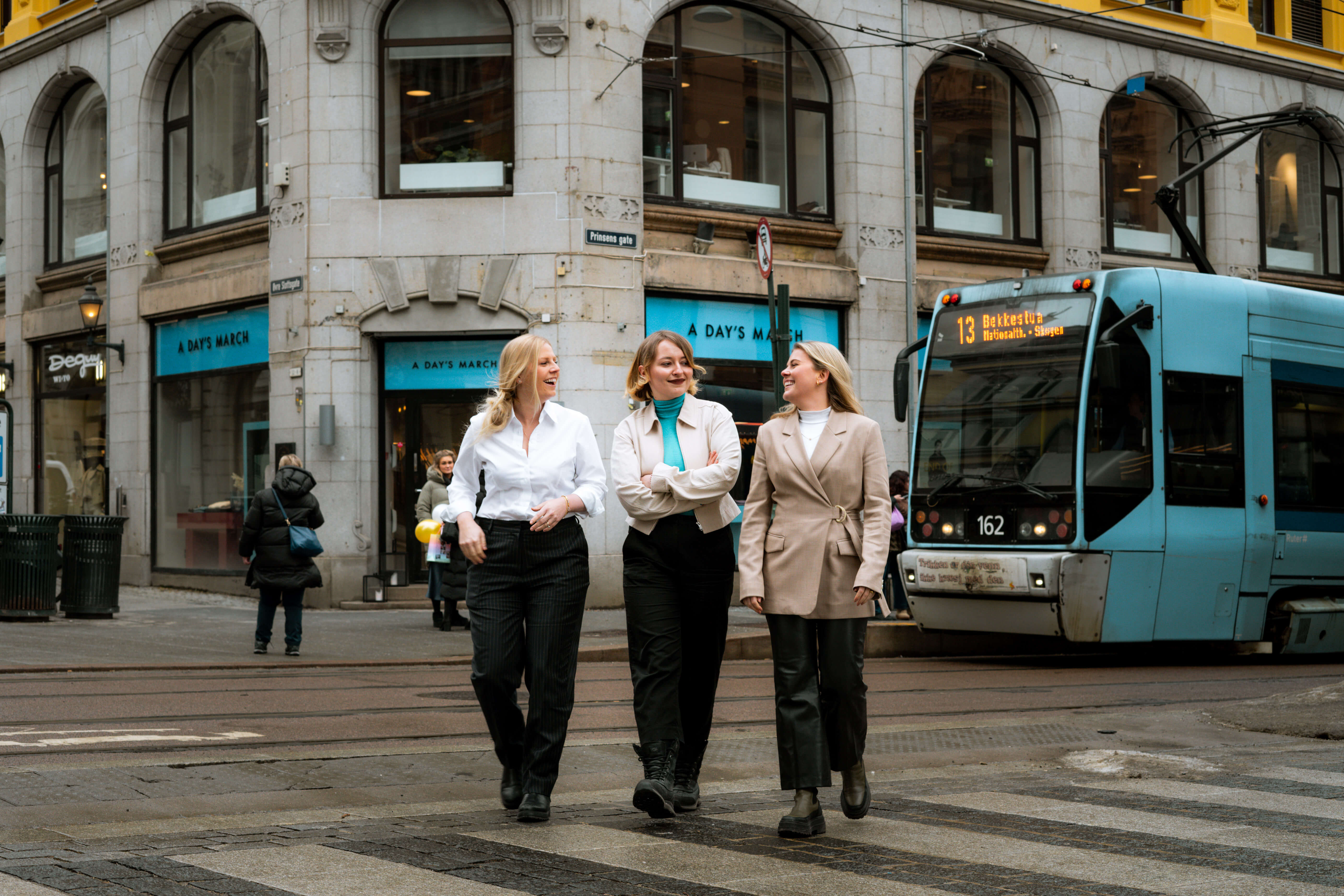 Emilie Nøss Wangen, Mariana Mehedyniuk og Camilla Gundersen