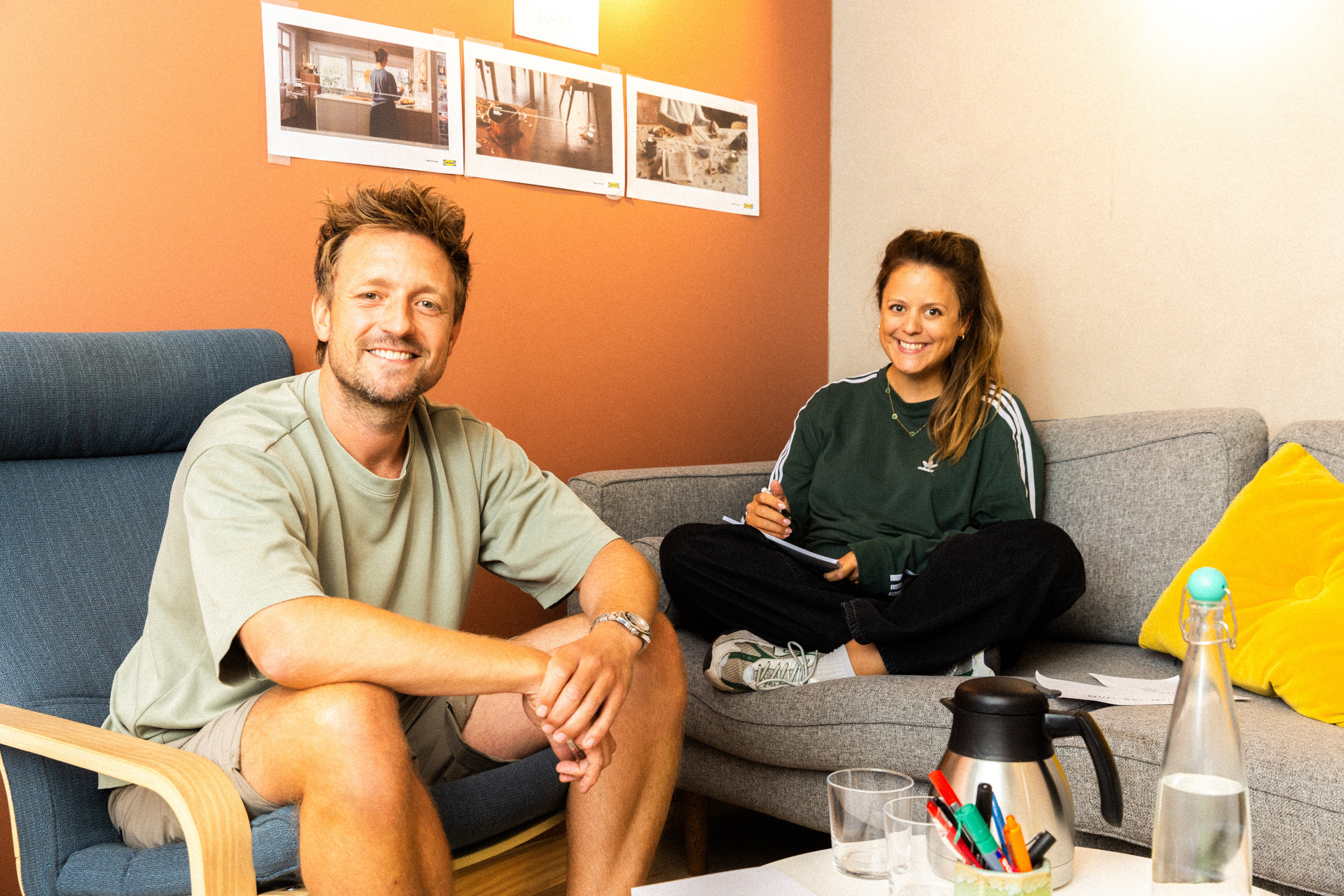 Caroline Riis og Eirik Sørensen er kreatørene bak 