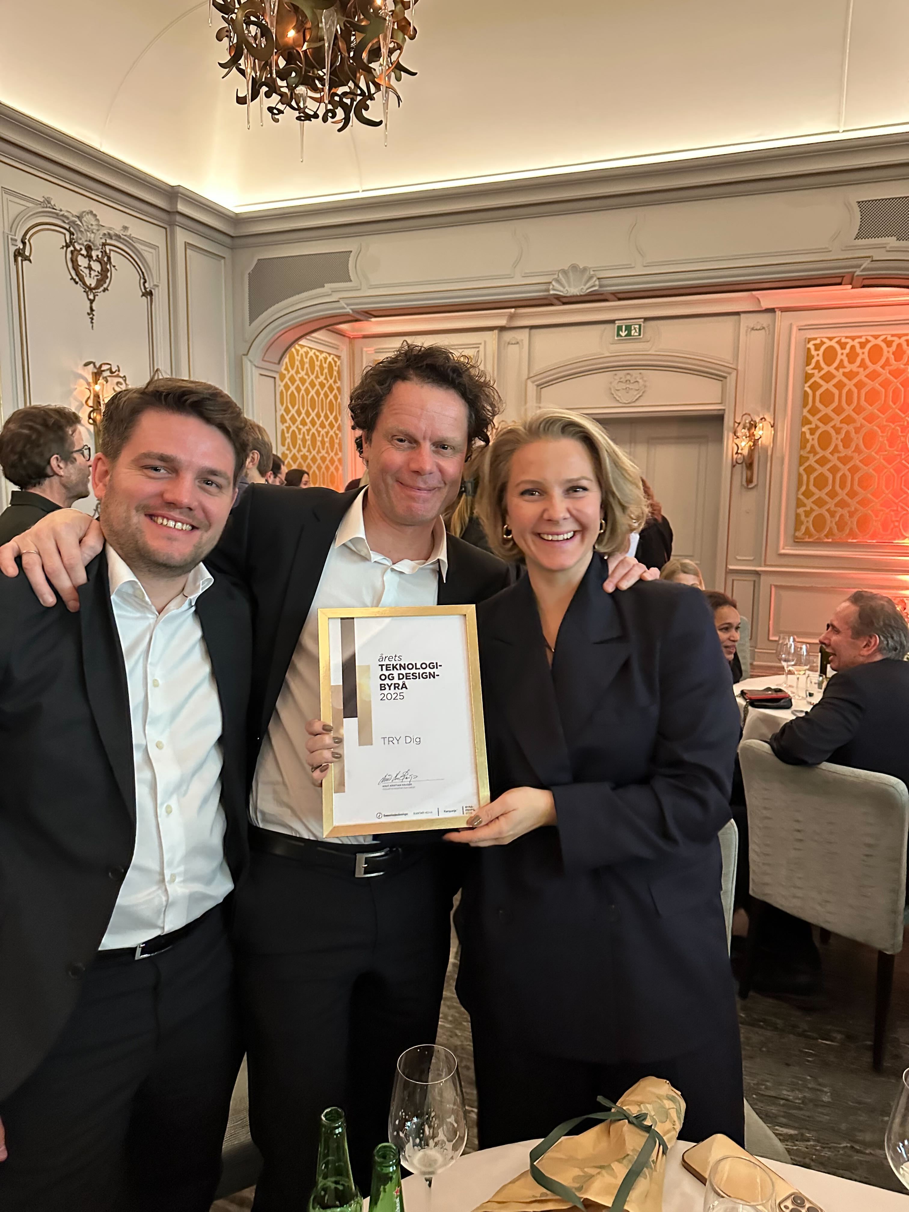 TRY vinner to førsteplasser i årets byråkåring